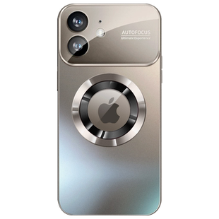 适用于苹果11手机壳新款磨砂玻璃iPhone11promax保护套软硅胶全包防摔11pro磁吸高级钛金色男女大视窗p镜头膜