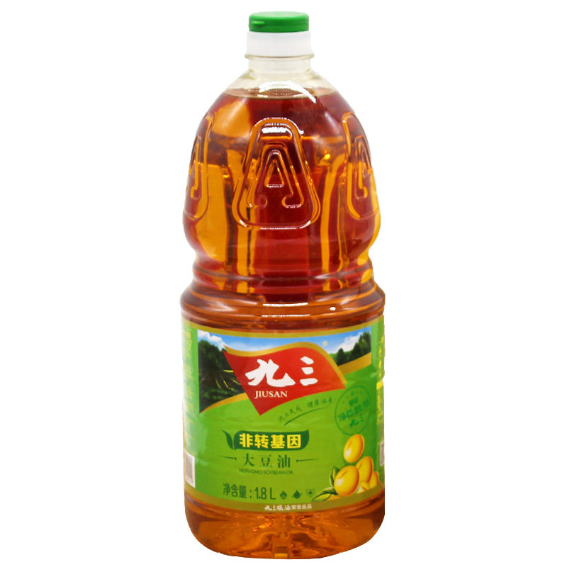 东北九三非转基因大豆油1.8L小桶