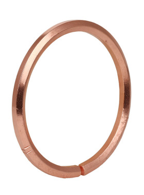 铜手镯紫铜黄铜六方面雕花男女士