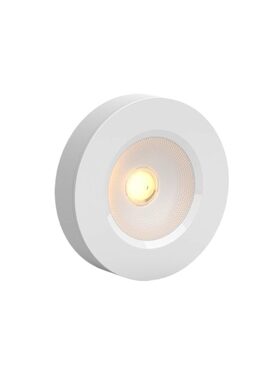 超薄明装射灯led免打孔防眩光全光谱客厅家用无主灯智能吸顶筒灯