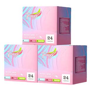 【3盒装】Tmaxx 导管式卫生棉条女少女款学生姨妈棒棉条卫生巾