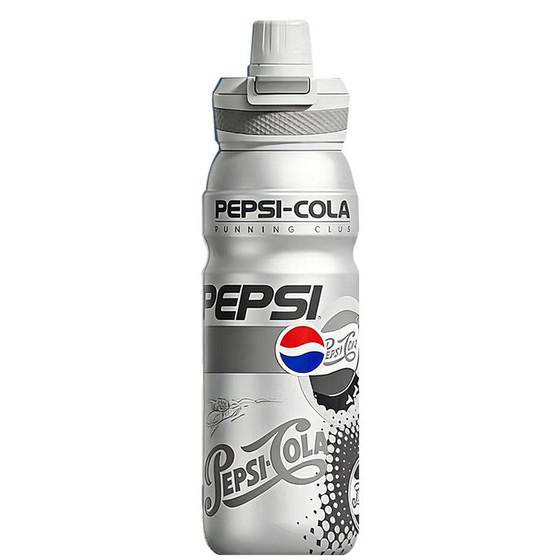 PEPSI百事保温杯学生上学专用高颜值女水杯户外便携运动吸管杯子