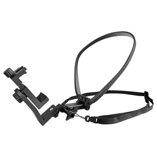 第一人称视角拍摄挂脖手机支架防抖运动相机通用式户外骑行直播拍照拍视频vlog专用胸前固定架子适用于gopro