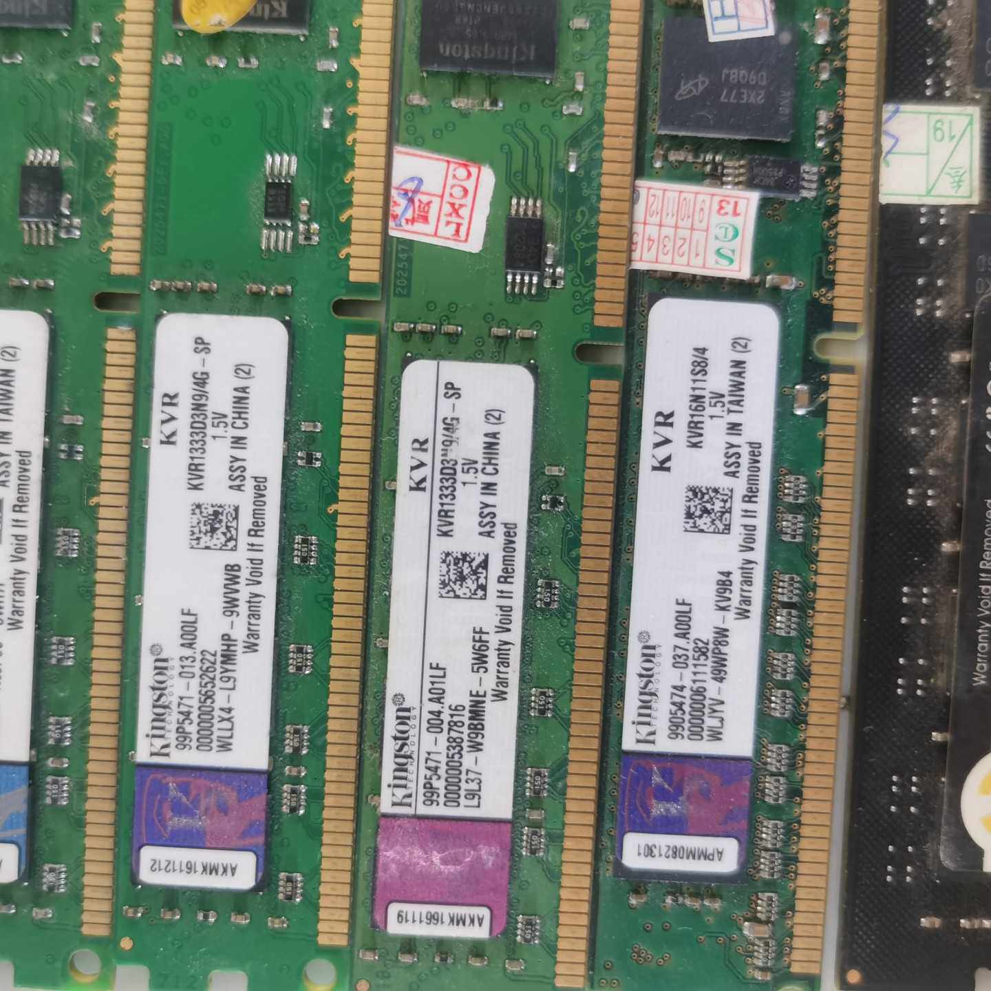 议价金士顿DDR3内存条，KVR1333D3N9/4G，4G 1