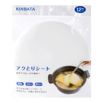 日本厨房煲汤吸油膜汤面飘油吸油脂纸熬汤滤油去油薄膜炖汤油膜纸