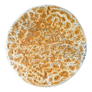 陕西锅盔手工现做原味大饼子大白吉馍乾县锅盔椒叶烧饼西安特产