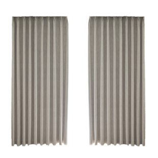 绍兴窗帘法式轻奢提花雪尼尔巴黎印象遮光卧室阳台客厅窗帘成品