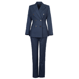 春秋职业套装女职场时尚长袖外套优雅气质小西服轻奢感正装工作服