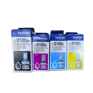 兄弟原装BTD100BK CMY连供墨水T436W T536dw 735DW T230 236 238