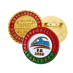 金属徽章定做个性勋章校徽班徽胸章胸牌胸针定制烤漆订做公司纪念章奖牌司徽珐琅会徽制作纪念章奖章胸针