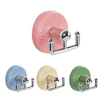 多巴胺吸盘旋转挂钩双头无痕粘钩