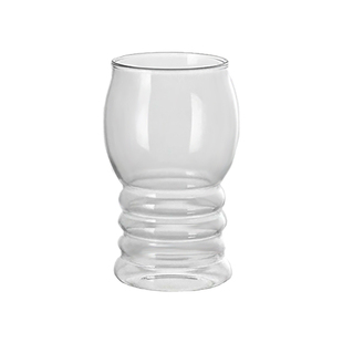 葫芦设计高硼硅玻璃牛奶杯ins风高颜值咖啡果汁杯家用特调饮品杯