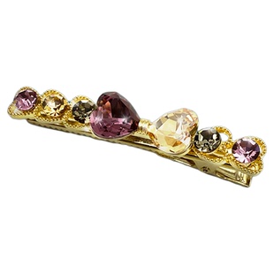 水钻水晶发夹边夹侧边高级感绝美高端女士2025新款精致饰品一字夹