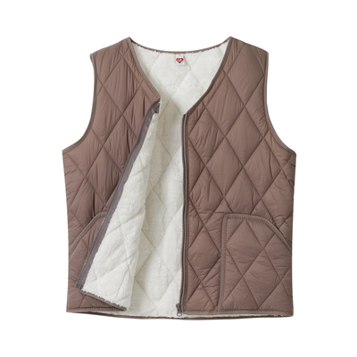 秋冬透气保暖棉马甲背心上班学生