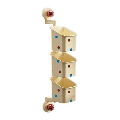 吸盘葱姜蒜收纳盒壁挂式