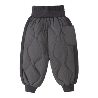 【4级防水】儿童冬季轻暖羽绒裤男童厚款裤子宝宝衣服女童保暖裤