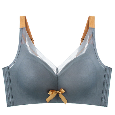 无痕光面乳胶全罩杯大码上托内衣