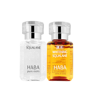 日本HABA油面部补水保湿角鲨烷美容精华油女敏感肌哈巴黄白护肤油