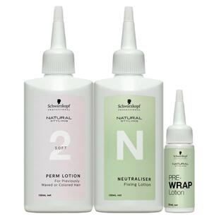 施华蔻俏翎冷烫发药水锡纸烫刘海烫羊毛卷大波浪定位烫束状纹理烫