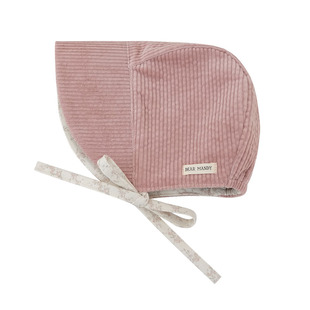 婴儿遮阳帽春秋双面小碎花纯棉大帽檐防晒保暖宝宝儿童护耳帽冬季