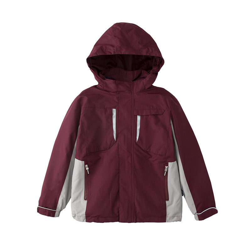 春秋保暖加厚两层便携式冬季校服