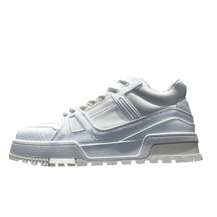 男鞋小众潮牌面包鞋厚底增高小白鞋男款百搭休闲板鞋时尚高帮鞋子