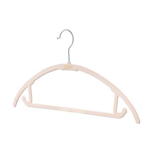 太力植绒衣架防滑无痕圆肩护衣家用挂衣神器整理师专用卧室挂衣架