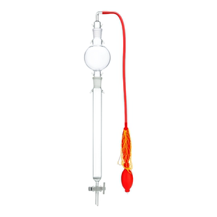 玻璃层析柱加压套装20*300mm/30*300mm过柱子加压砂芯吸附柱过滤柱离子交换柱加压套装硅酸镁柱实验室柱子