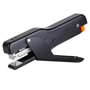 得力手握式钉书机外送打包专用钉书机办公用省力钉书机学生订厚书大号重型钉书机商用装订机大型家用装订用品