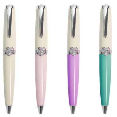 ARTEX高级迷你水晶笔创意金属圆珠笔个性送礼生日礼物女刻字