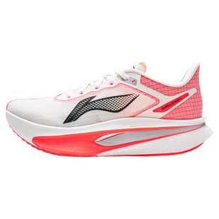 李宁飞电6CHALLENGER | 跑步鞋女透气回弹碳板竞速专业比赛训练鞋