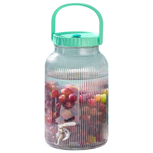 葡萄酒发酵桶玻璃泡酒瓶家用密封酒坛带龙头自酿果酒专用发酵容器