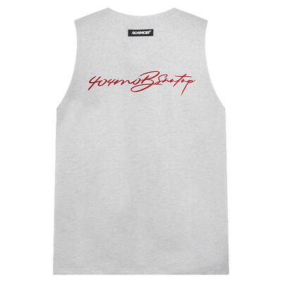 404MOB凉感速干运动upf50防晒宽松无袖背心3A抑菌透气运动坎肩T恤