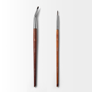 王菲菲推荐MUF折角眼线刷精细尖头弯头眼线膏笔刀锋细节化妆刷子