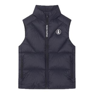 暇步士女童羽绒服马甲女孩背心儿童加厚女宝男童中大童小童冬