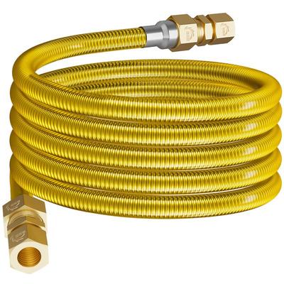 浴铭鼎专利防漏316L不锈钢燃气管