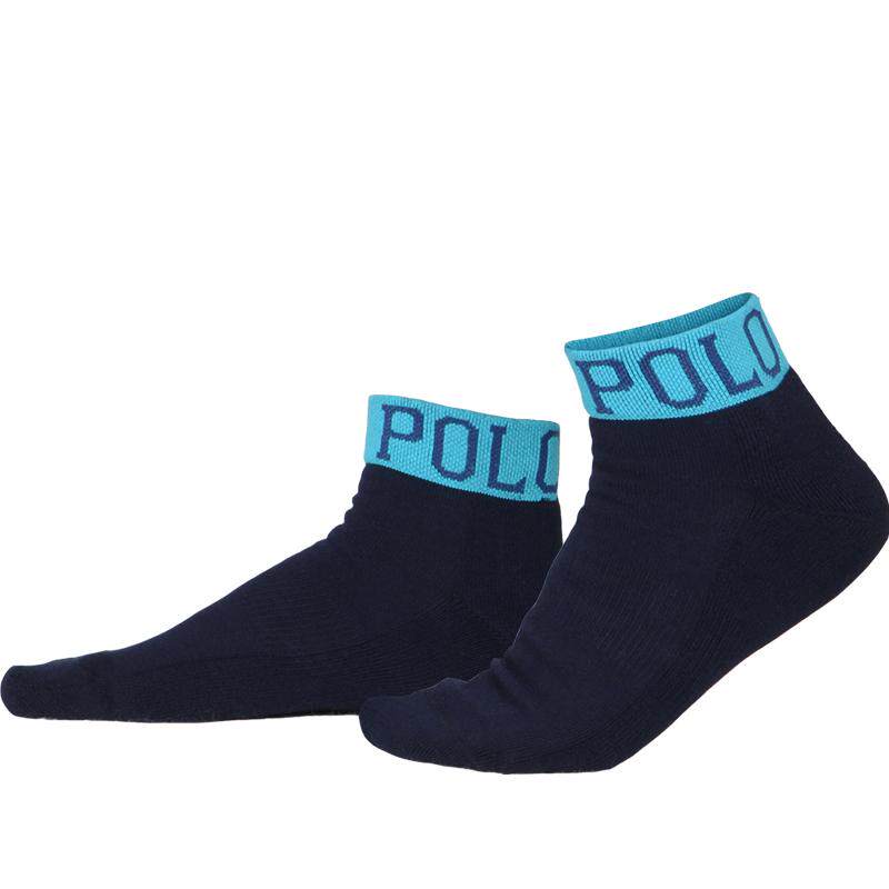 Polo袜子男中筒袜男士