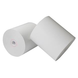 冠华无管芯收银纸57×50×30热敏纸80×80mm厨房餐厅超市美团外卖小票收银机打印纸整箱打印纸可定制印刷