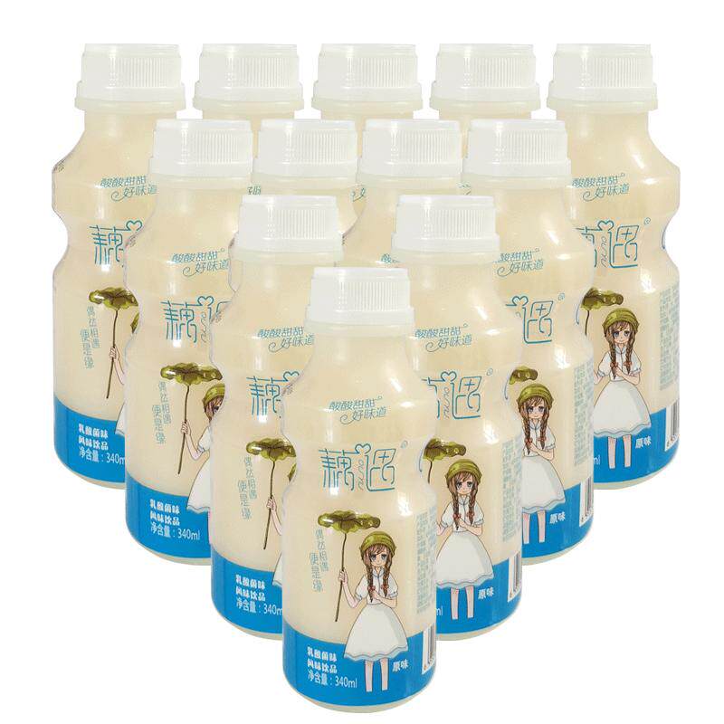 优乐多乳酸菌0脂肪含乳饮料
