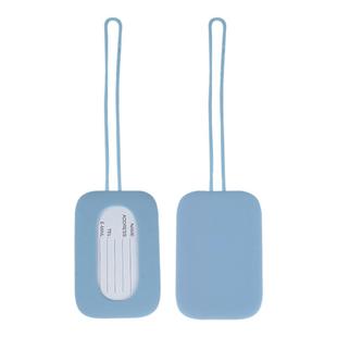 朋意硅胶行李牌吊牌登机牌式托运挂架旅行行李箱防丢标识姓名挂件