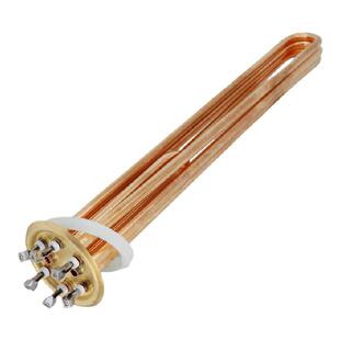 铜电热管开水炉380V9kw发热管220V3KW 6kw12kw不锈钢开水器加热器