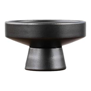 剑山插花器皿桌面绿植花插盆水培菖蒲陶瓷高脚花盆禅意桌面小摆件