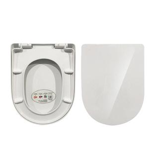 箭牌马桶盖板双重缓降静音一键拆装加厚抗断坐便盖板脲醛座圈配件