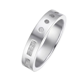 Princess原创摩斯密码情侣戒指999足银情侣对戒定制戒指女纪念日