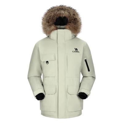 冲锋衣户外羽绒服骆驼