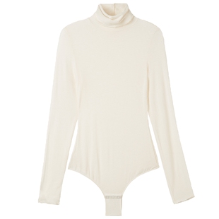 Intimissimi意舒漫女士贴身修身显瘦高领打底连体针织衫BOD28T