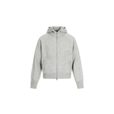 ISTURE美式cleanfit复古纯色针织连帽毛衣情侣宽松百搭休闲开衫潮