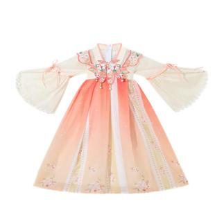 儿童夏装汉服超仙古装女童2024新款女孩古风唐装夏款连衣裙子夏季