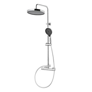 恒温混水阀淋浴花洒套装家用全铜太阳能自动调温浴室热水器水龙头