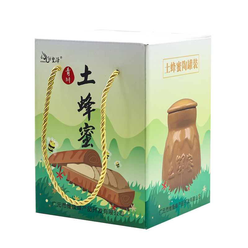 皇泽广元青川陶罐土蜂蜜500g